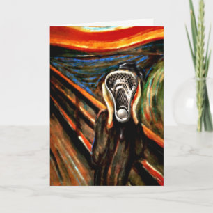 Cartão Funny Lacrosse Birthday