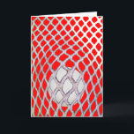 Cartão Funny Lacrosse Birthday<br><div class="desc">Cartão de aniversário criativo de lacrosse para jogador de lax,  treinador ou fã de esportes de equipe.</div>