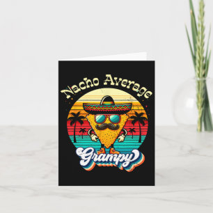 Cartão Funny Nacho Média Grampy Grandpa Cinco De Mayo M