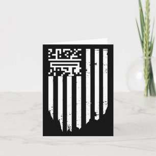 Cartão Funny Qr Presidente Trump Dance Code