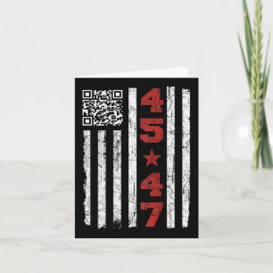 Cartão Funny Qr Presidente Trump Dance Code Trump 4547 (e