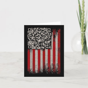 Cartão Funny Qr Trump Dance Code 1