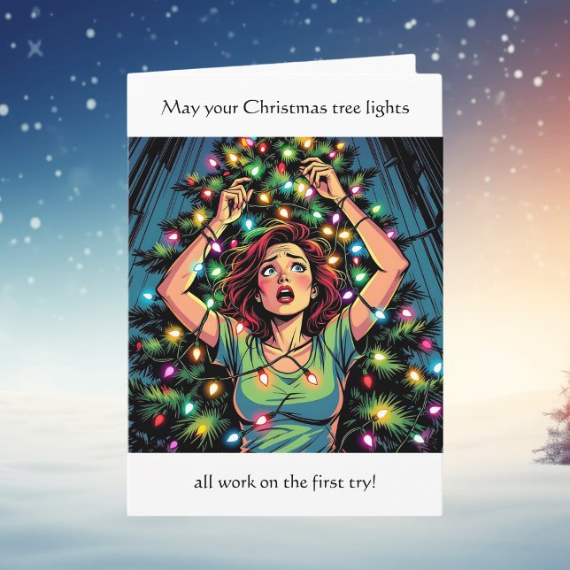 Cartão Funny Sarcastic Christmas Humor (Criador carregado)