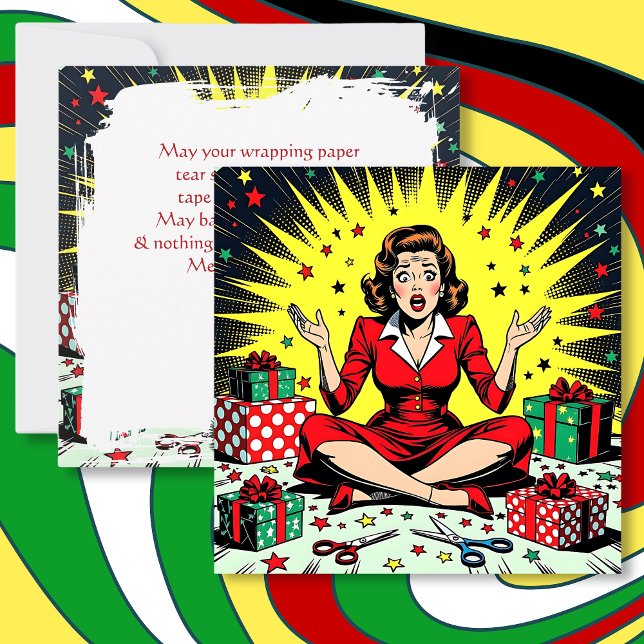 Cartão Funny Sarcastic Christmas Humor (Criador carregado)