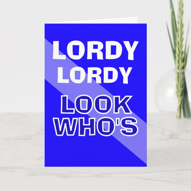 Cartão Funny   sarcastic happy Birthday wish (Frente)