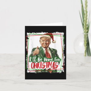 Cartão Funny Trump Daddys volta ao Natal 2024-2028