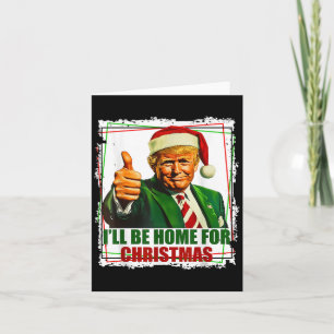 Cartão Funny Trump Daddys volta ao Natal 2024-2028