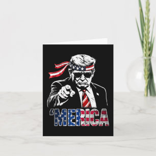 Cartão Funny Trump Golfo Da América Trump Roupa 1