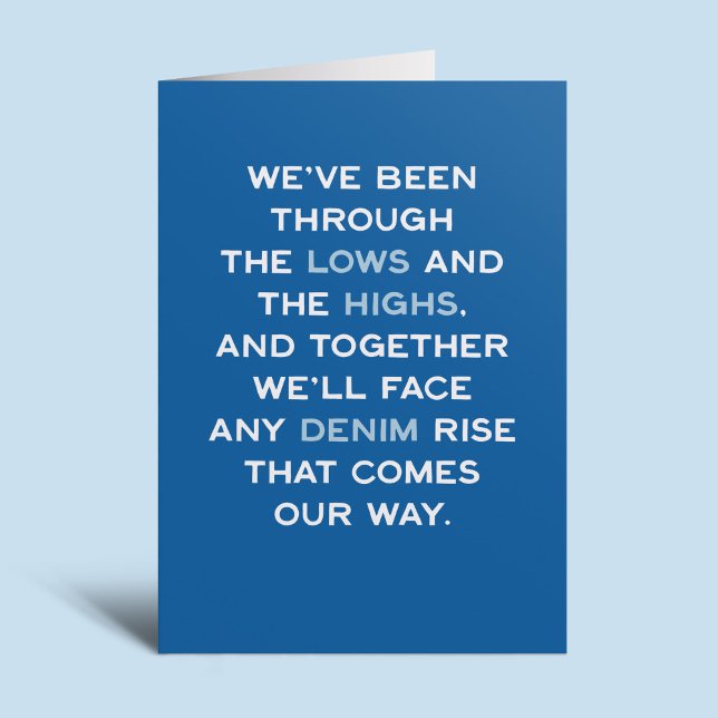 Cartão Funny witty original happy birthday (Criador carregado)