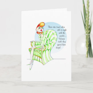 Cartão #funnywomencards, funnybirthdaywomen