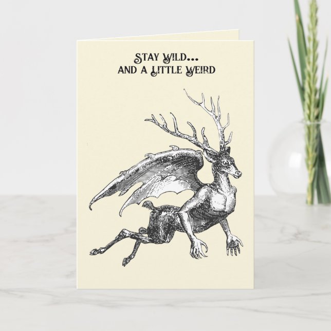 Cartão Furfur Demon Hart Dictionairre Infernal (Frente)