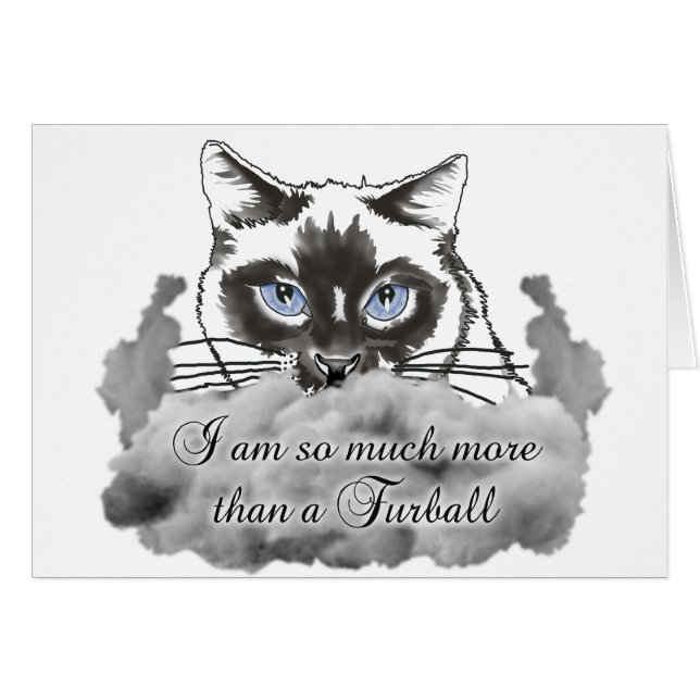 Cartão Furrball Romance (Frente Horizontal)