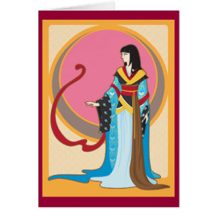 Cartão Fusão da gueixa