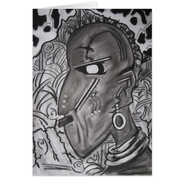 Cartão Fusão tribal #2 (Frente)