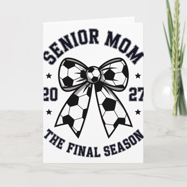 Cartão Futebol de Mãe Sênior Cl De 2027 Feminino  (Frente)