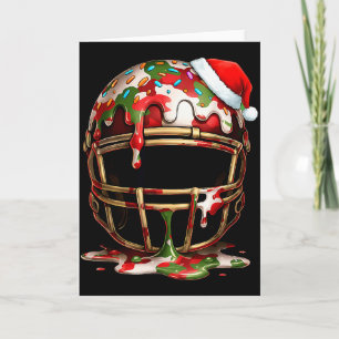 Cartão Futebol de Natal Drip Meninos Sorvete Drip Camufla