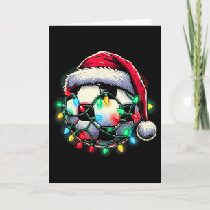 Cartão Futebol de Papai Noel Ll Natal