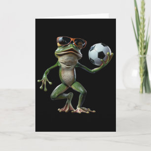 Cartão Futebol de Sapo