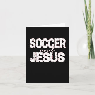 Cartão Futebol E Jesus Ditados Cristãos Bíblia