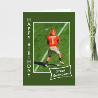Cartão Futebol - Excelente de aniversário feliz neto