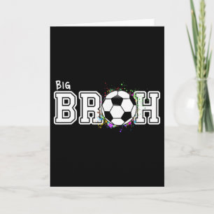 Cartão Futebol Grande Irmão 1º Aniversário