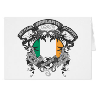 Cartão Futebol Ireland