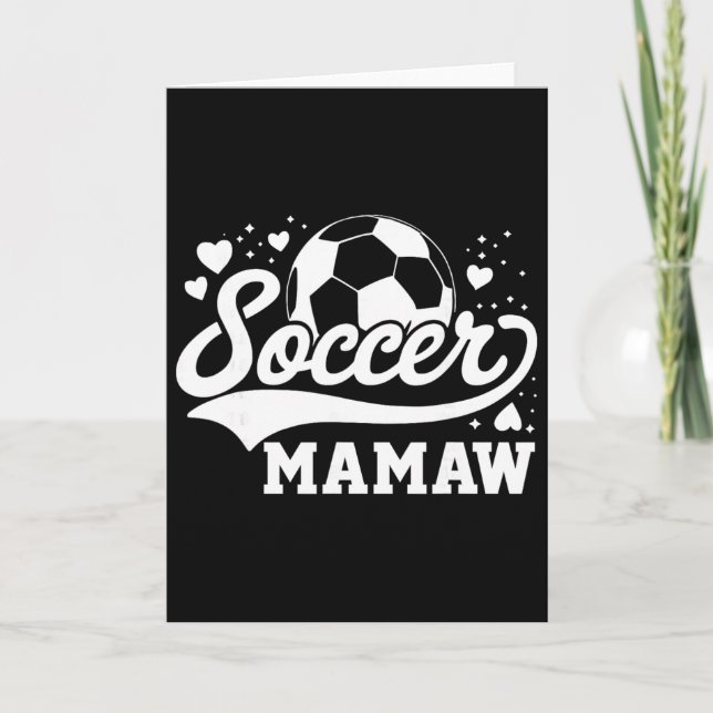 Cartão Futebol Mamaw Futebol Byll  (Frente)