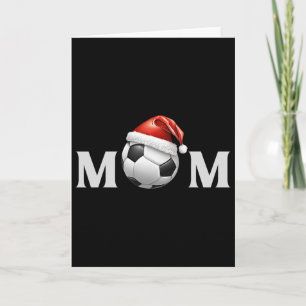 Cartão Futebol Natal Mãe Fã Pai Treinador Jogador