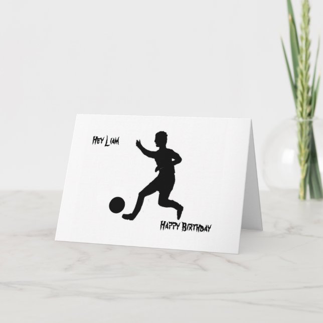 Cartão Futebol ou futebol (Frente)