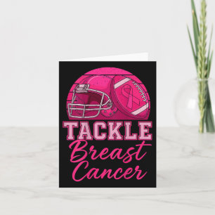 Cartão Futebol trava Cancer de mama bebo rosa