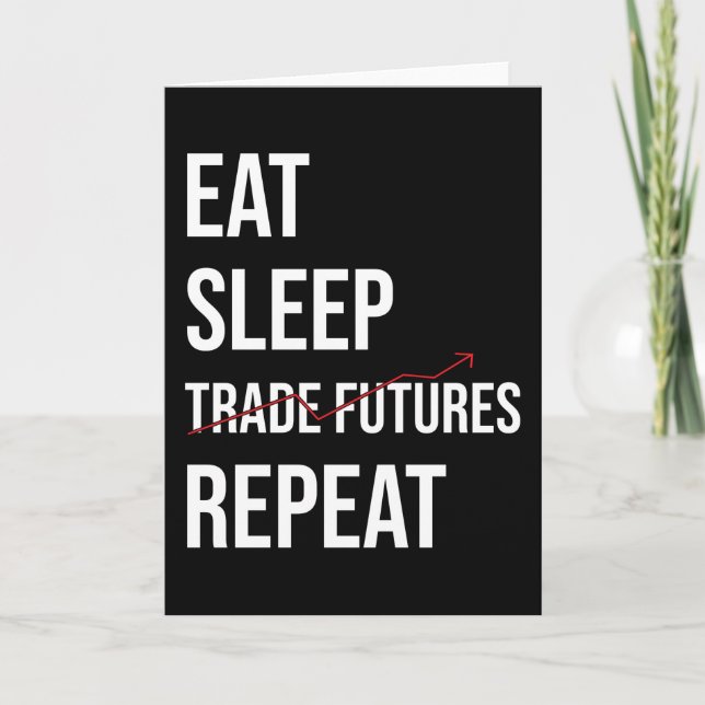 Cartão Future Trading Stock Market (Frente)