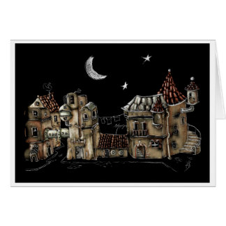 Cartão Futuristic city