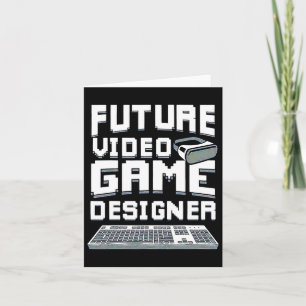Cartão Futuro Designer de Vídeos Meninas Meninas 1