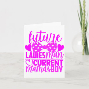 Cartão Futuro Don Juan Atual Menino da Mamãe Filho de Val