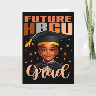 Cartão Futuro Graduado Hbcu Menino Graduação Hbcu Futuro