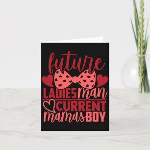 Cartão Futuro Homem das Damas Filho da Mamãe Atual no Dia