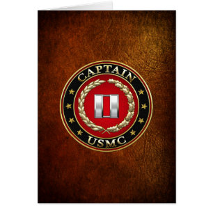 Cartão Fuzileiros navais dos EUA: Capitão (USMC Capt) [3