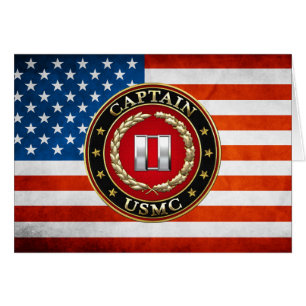 Cartão Fuzileiros navais dos EUA: Capitão (USMC Capt) [3