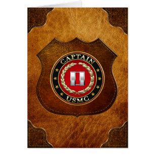 Cartão Fuzileiros navais dos EUA: Capitão (USMC Capt) [3