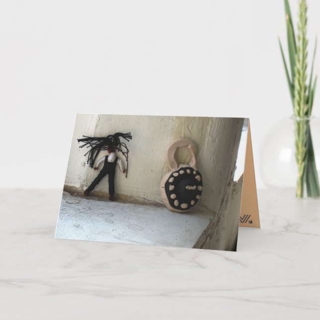 Cartão g/nc Saudações do Artisanware (Frente)