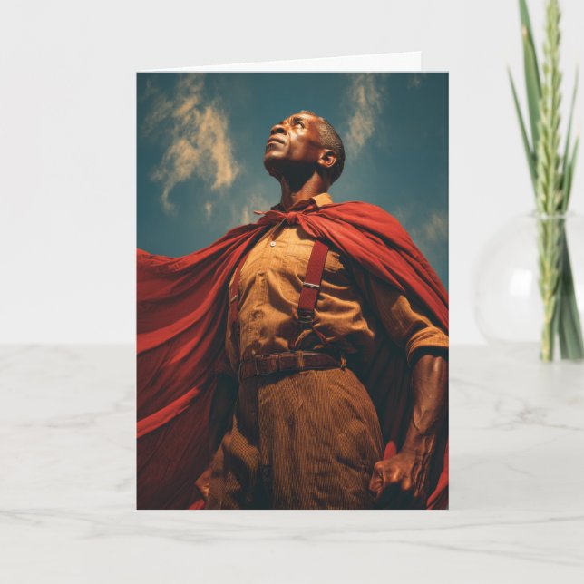 Cartão G) Pai Herói (Frente)