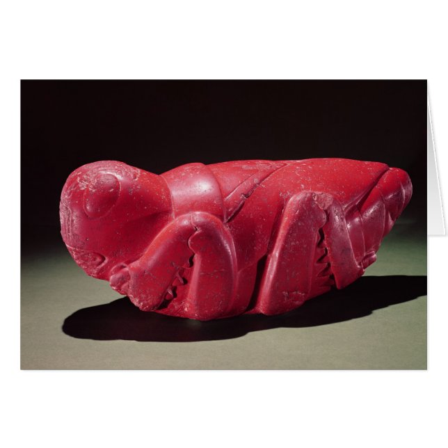 Cartão Gafanhoto de Chapultepec, México, c.1500 (carrinho (Frente Horizontal)