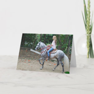 Cartão Gaited Paso Fino Greeting Card