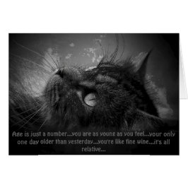 Cartão Gajo idoso do YER