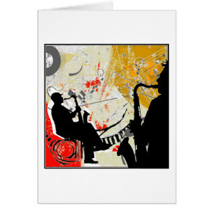 Cartão Gajos do jazz