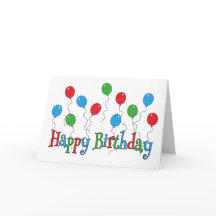 Gala de Balões Divertidos Feliz Aniversário