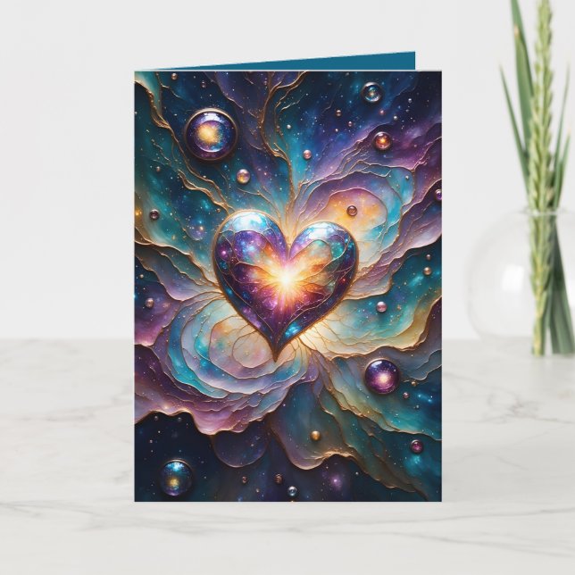 Cartão Galactic Heart of the Universe (Frente)