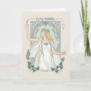 Cartão Galadriel Luz de Valinor Gráfico
