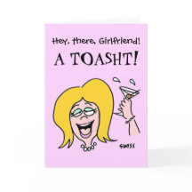 Galão engraçado ao feliz aniversario dos desenhos