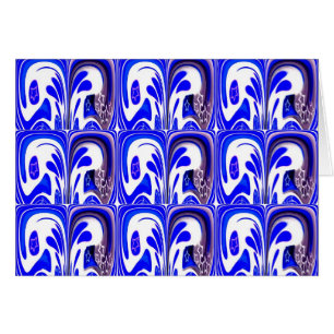 Cartão Galáxia azul